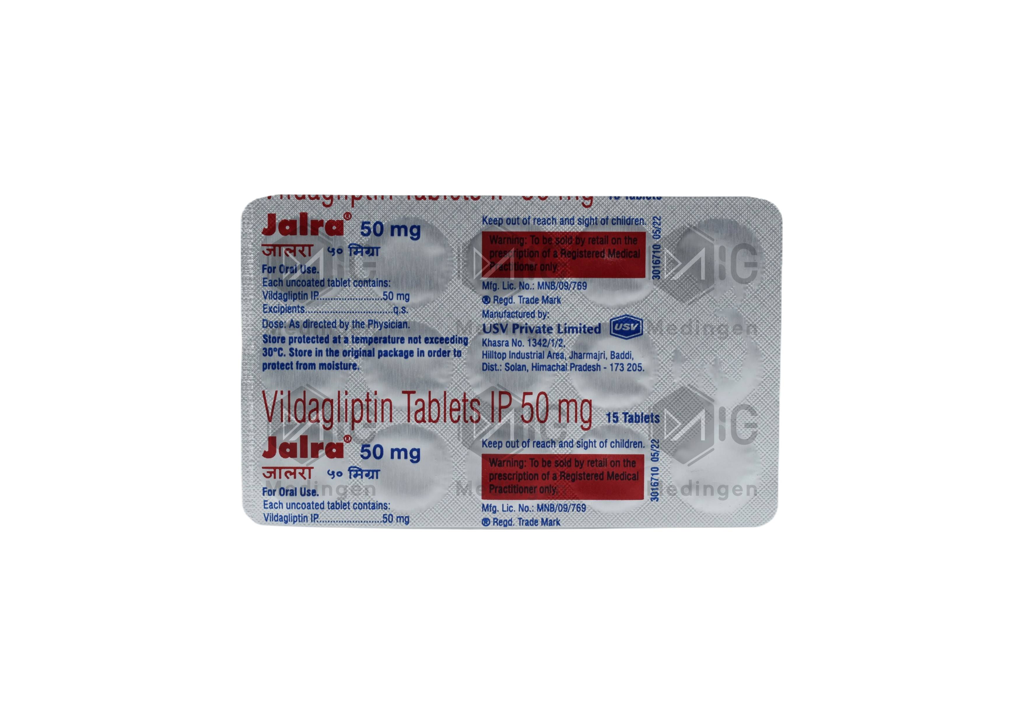 JALRA 50MG